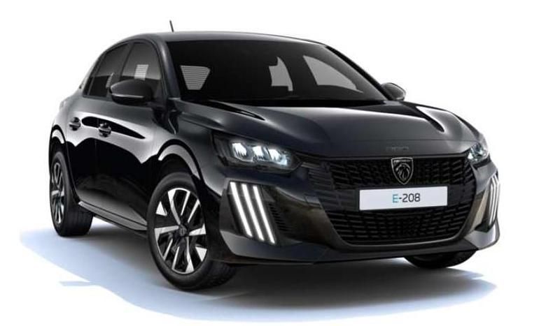 Perla nera schwarz Gebraucht 2024 Peugeot e-208 Style Kleinwagen | 22.402 € (Fairer Preis) - Bild 1/2