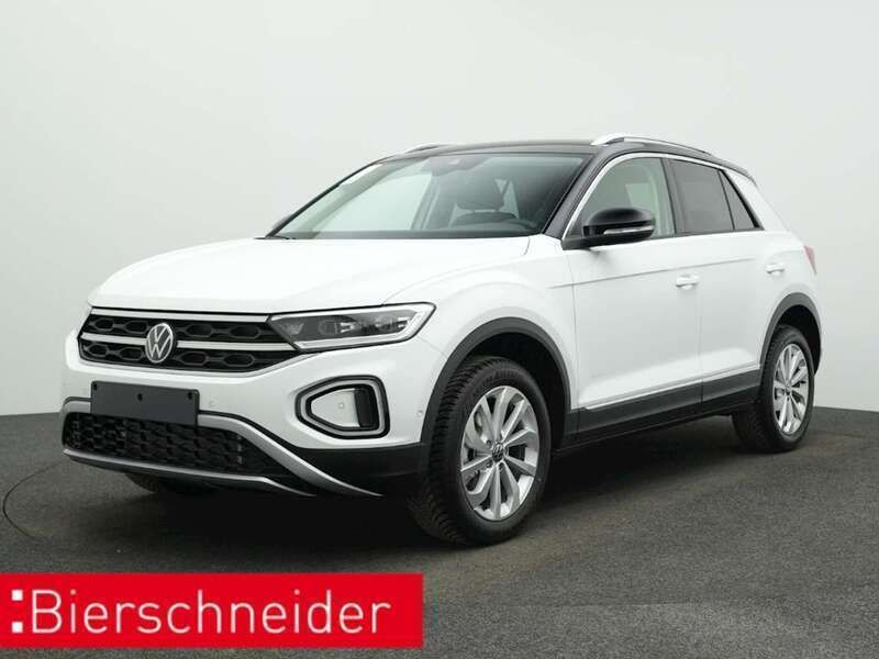 Pure white Gebraucht 2025 VW T-Roc Style SUV | 36.450 € (Teuer) - Bild 1/4