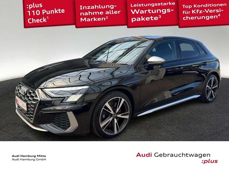 Mythosschwarz metallic Gebraucht 2023 Audi S3 Ambiente Limousine | 38.830 € (Guter Preis) - Bild 1/3