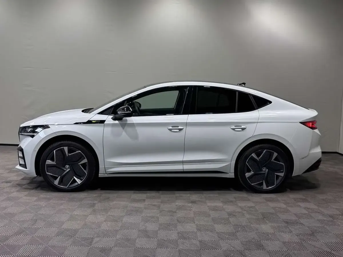 Gebraucht Skoda Enyaq iV RS 250 kW (340 PS) 2024 Moonweiss metallic SUV
