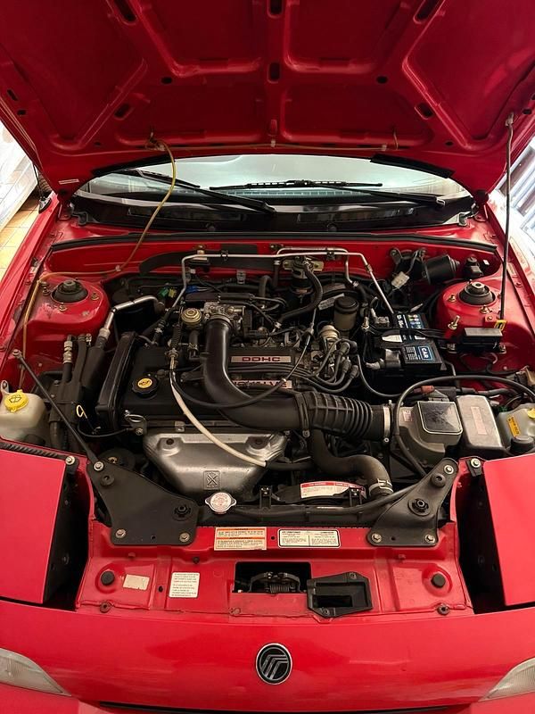 Gebraucht Ford Capri 101 PS (74 kW) 1991 Rot Cabrio