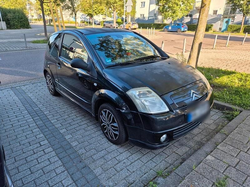 Schwarz Gebraucht 2003 Citroën C2 VTR Sport Kleinwagen | 799 € (Superpreis) - Bild 1/4