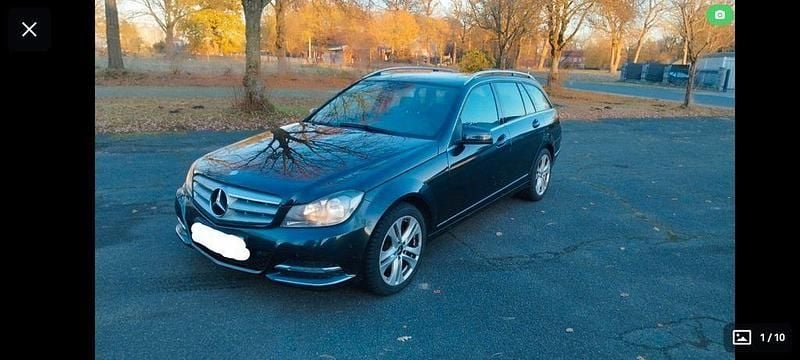 Schwarz Gebraucht 2014 Mercedes C220 Kombi | 6.449 € (Superpreis) - Bild 1/4