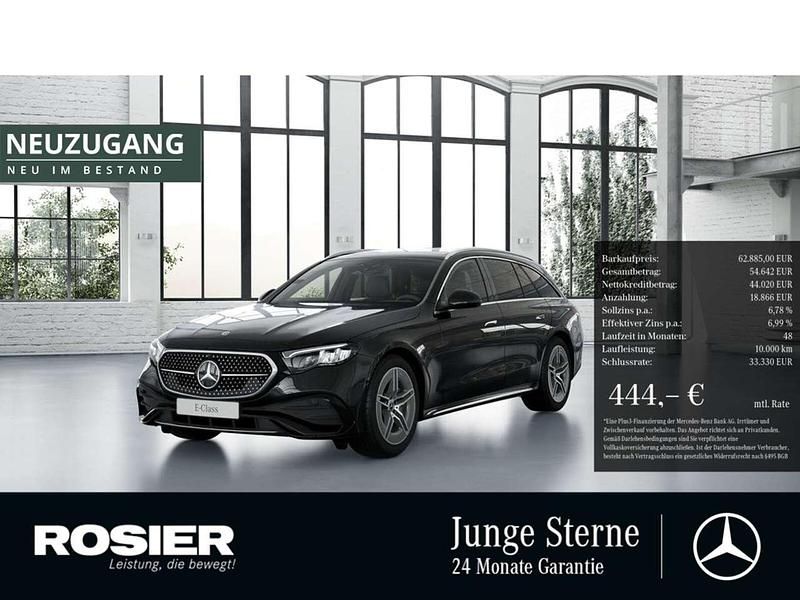Gebraucht Mercedes E300 Advanced 197 PS (144 kW) 2025 Schwarz / obsidianschwarz Kombi