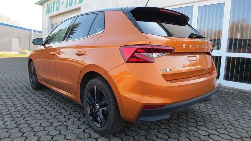 Gebraucht Skoda Fabia Style 110 PS (80 kW) 2023 Orange Kleinwagen
