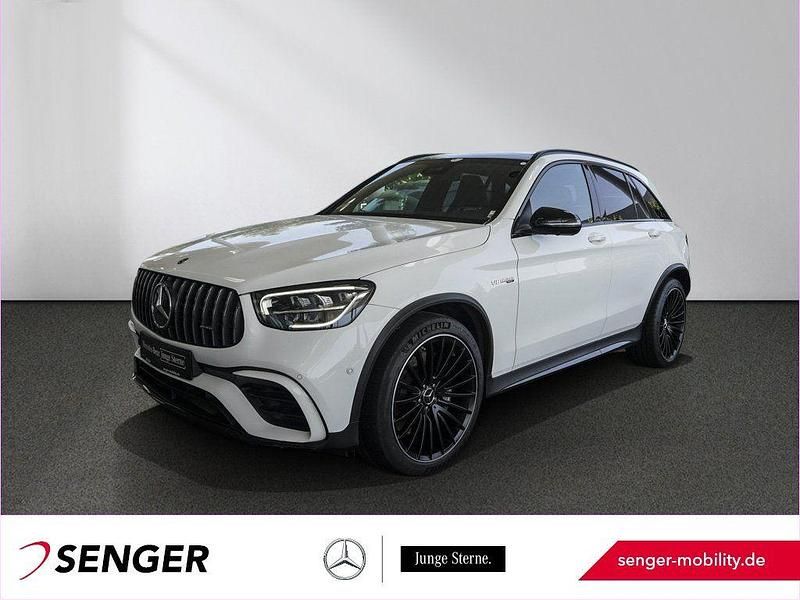 Weiß Gebraucht 2022 Mercedes GLC63 AMG AMG SUV | 65.450 € (Etwas zu teuer) - Bild 1/3