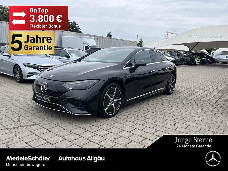 Grau Gebraucht 2022 Mercedes EQE350 AMG Limousine | 43.970 € (Teuer) - Bild 1/4