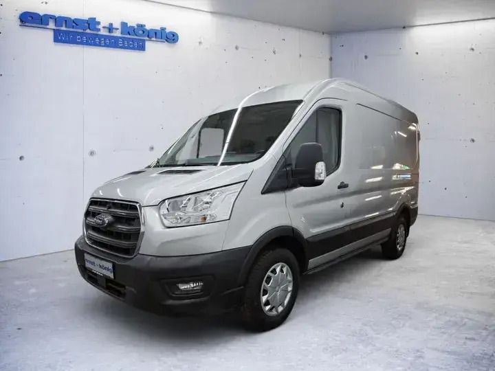 Moondust silver (metallic) (metallic) Gebraucht 2021 Ford Transit Trend Abholung | 28.590 € (Fairer Preis) - Bild 1/4