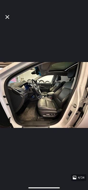Gebraucht Hyundai Santa Fe Premium 200 PS (147 kW) 2016 Weiß SUV