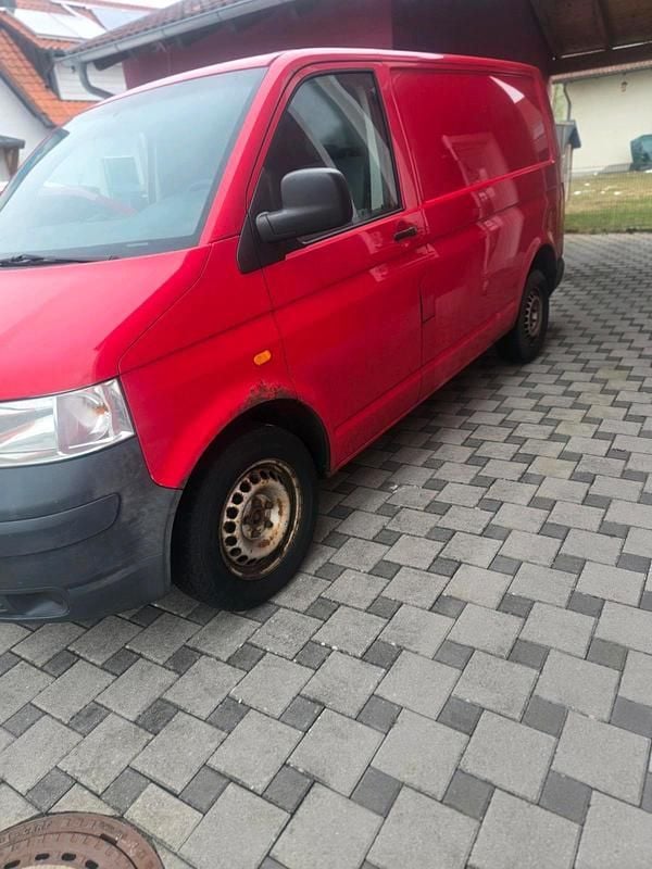 Rot Gebraucht 2006 VW Transporter Van | 4.500 € (Superpreis) - Bild 1/4