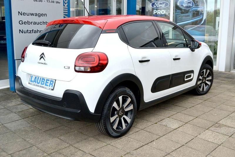 Gebraucht Citroën C3 Feel 82 PS (60 kW) 2022 Polarweiss Kleinwagen