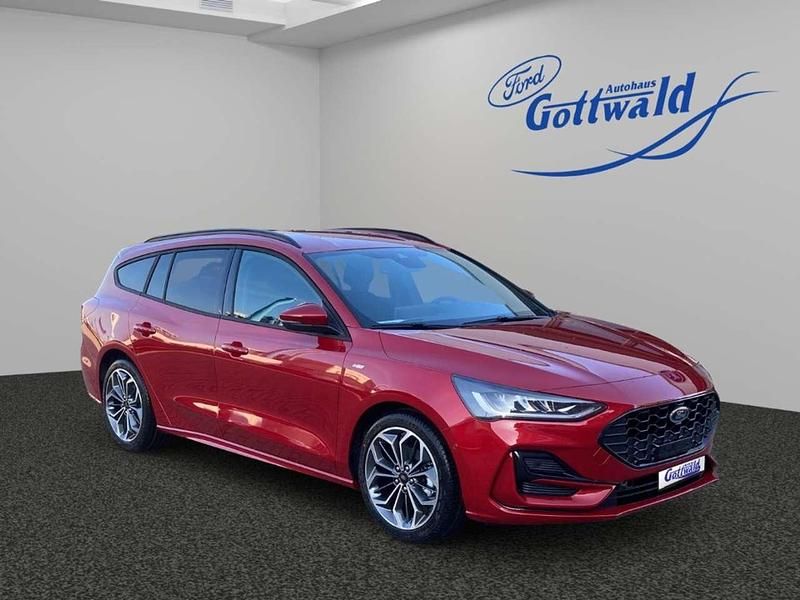 Fantastic red tc Neu 2025 Ford Focus ST-Line X Kombi | 36.790 € - Bild 1/4
