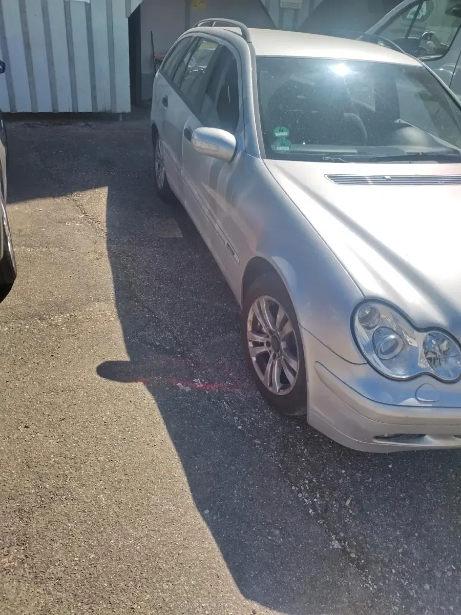 Gebraucht Mercedes C270 2003 Silber Kombi