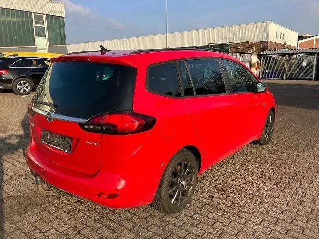 Gebraucht Opel Zafira Tourer Edition 136 PS (100 kW) 2015 Rot Van / Kleinbus