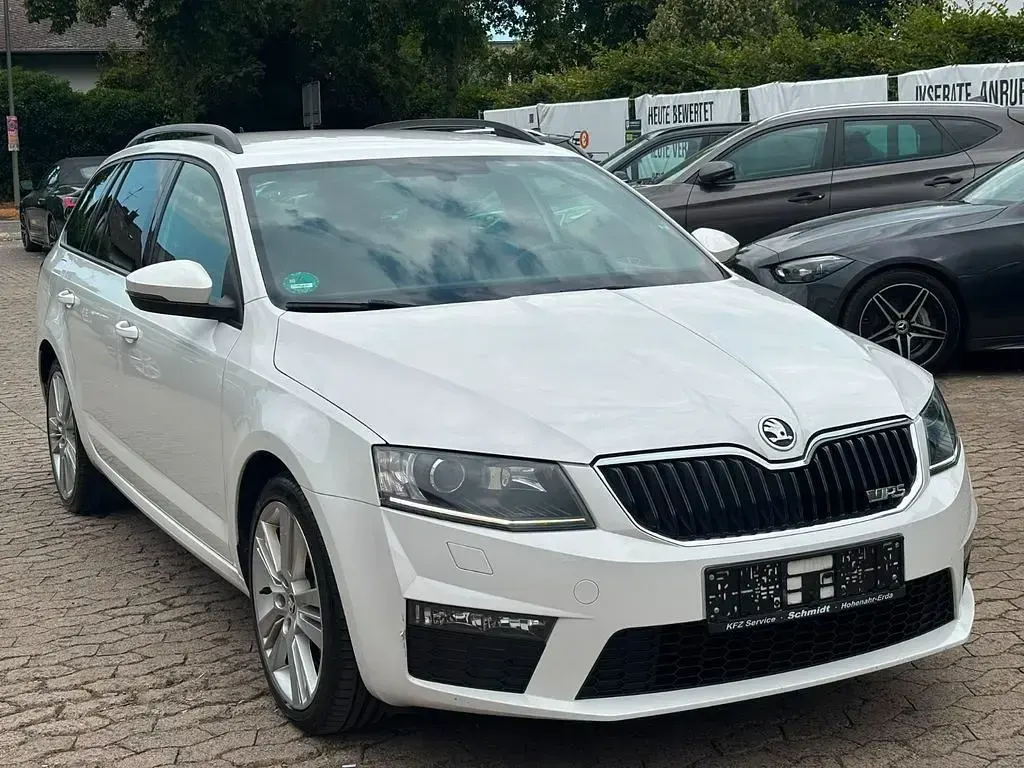 Gebraucht Skoda Octavia RS 184 PS (135 kW) 2015 Weiß Kombi