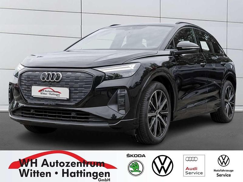 Mythosschwarz metallic Gebraucht 2023 Audi Q4 e-tron Ambiente SUV | 30.992 € (Fairer Preis) - Bild 1/4