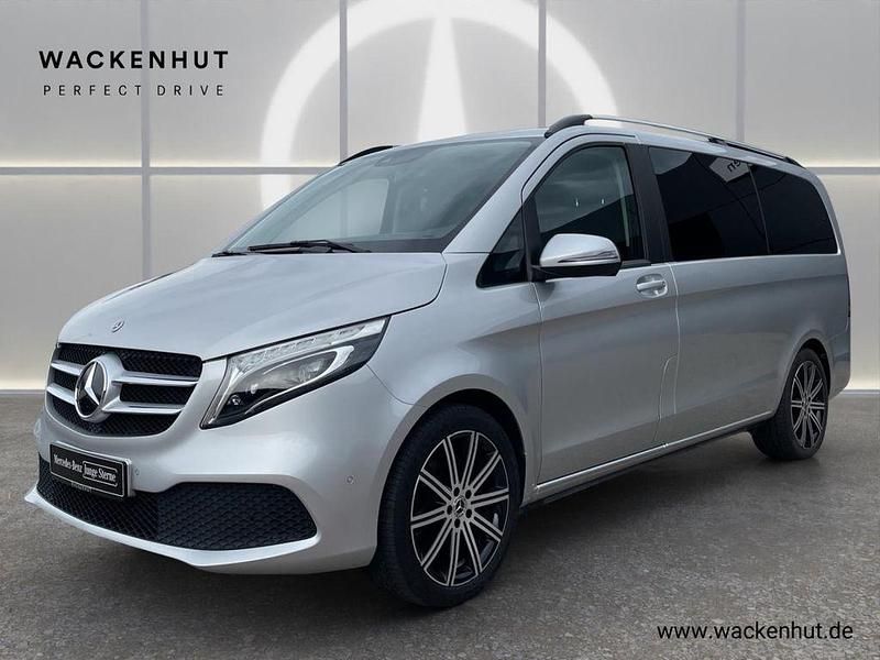 Silber Gebraucht 2021 Mercedes V300 Edition Van / Kleinbus | 51.800 € (Guter Preis) - Bild 1/4