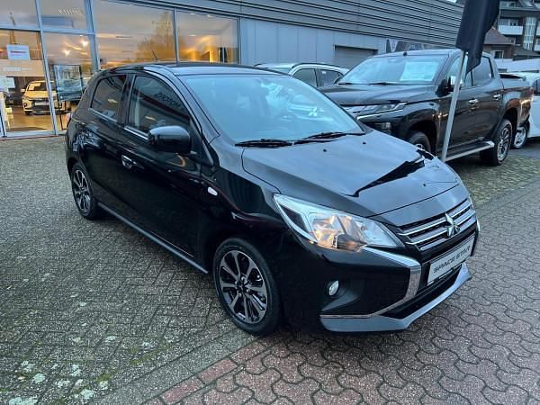 Neu Mitsubishi Space Star Select+ 71 PS (52 kW) 2025 Schwarz (pianoschwarz) Limousine