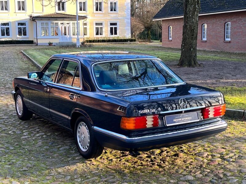 Mitternachtsblau Gebraucht 1990 Mercedes S500 SE Limousine | 35.900 € - Bild 1/4