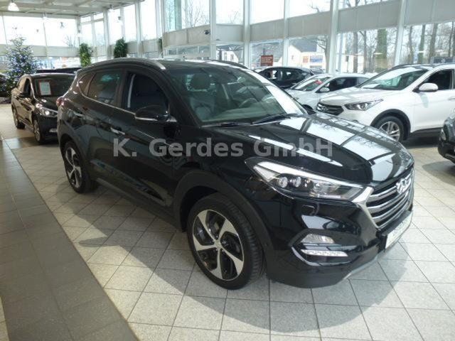 Gebraucht Hyundai Tucson Premium 185 PS (136 kW) 2015 Schwarz metallic SUV