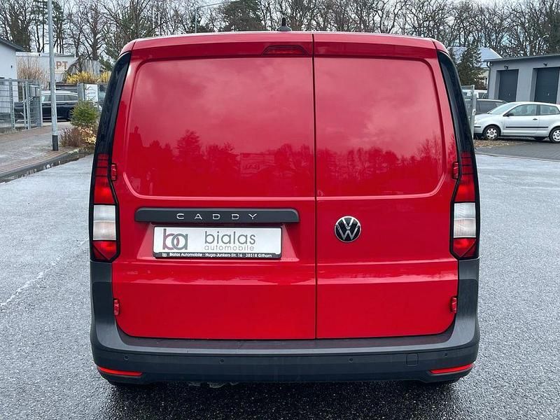 Second-hand VW Caddy 102 CP (75 kW) 2021 Roșu Monovolum