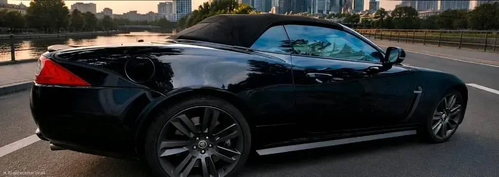 Gebraucht Jaguar XKR 510 PS (375 kW) 2010 Schwarz Cabrio