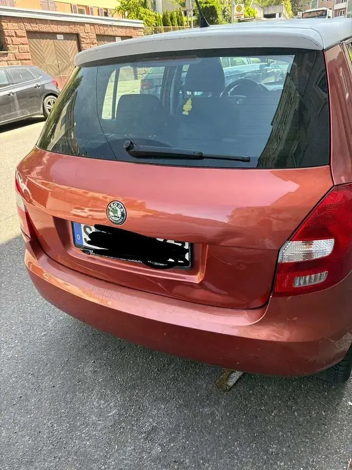 Gebraucht Skoda Fabia Classic 69 PS (50 kW) 2007 Orange Limousine