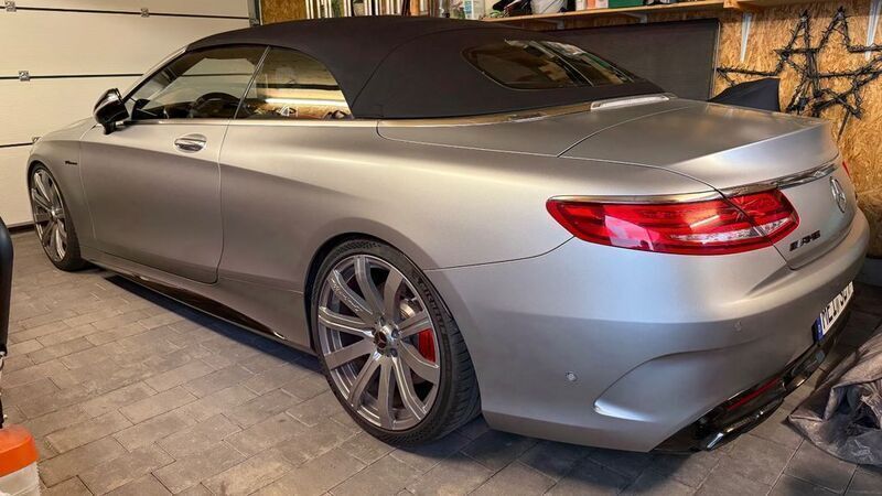 Grau Gebraucht 2017 Mercedes S63 AMG AMG Cabrio | 108.000 € (Fairer Preis) - Bild 1/4