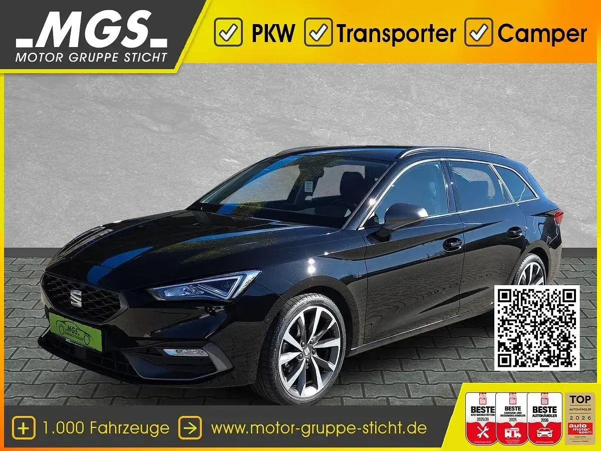 Second-hand Seat Leon FR 150 CP (110 kW) 2022 Negru Berlinǎ