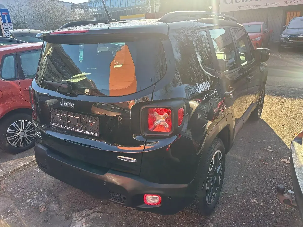 Gebraucht Jeep Renegade Longitude 120 PS (88 kW) 2015 Schwarz SUV
