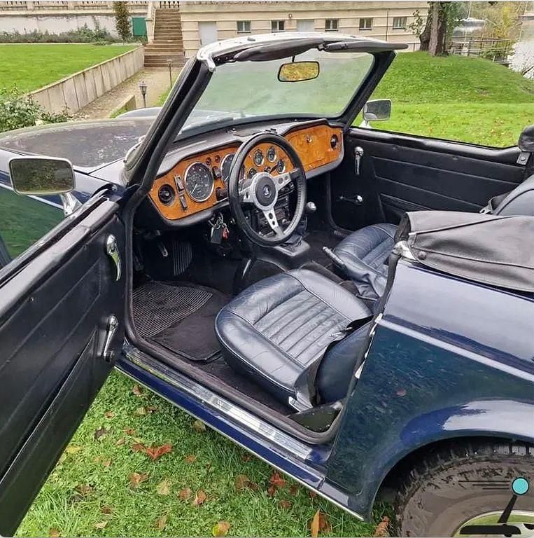 Gebraucht Triumph TR6 95 PS (69 kW) 1971 Blau Cabrio