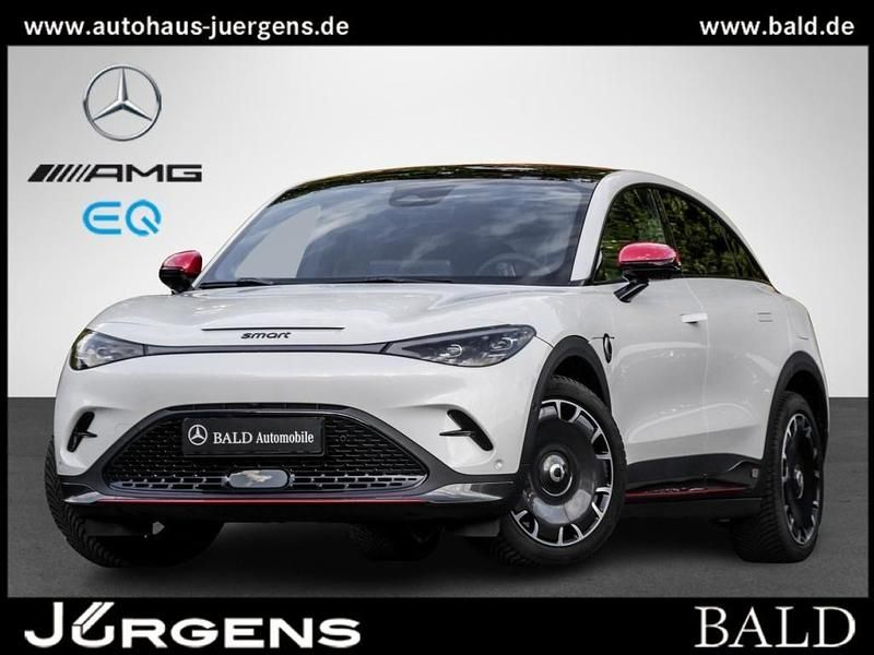 Weiss digital white metallic Gebraucht 2024 Smart #3 Brabus SUV | 34.520 € (Fairer Preis) - Bild 1/4