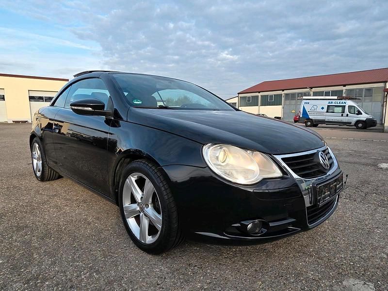 Usata VW Eos 122 CV (89 kW) 2009 Nero Cabrio