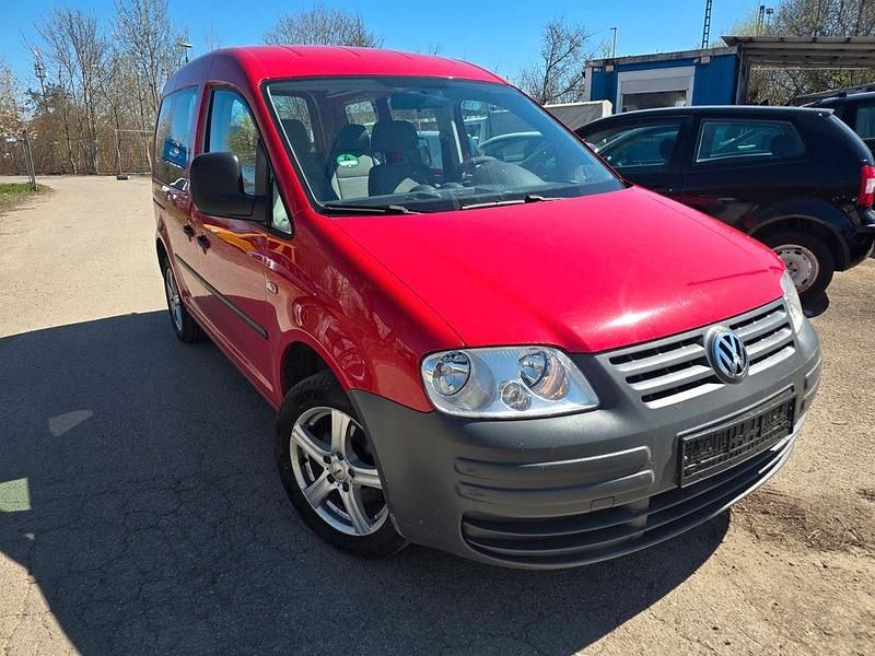 Gebraucht VW Caddy 80 PS (58 kW) 2009 Rot Van / Kleinbus