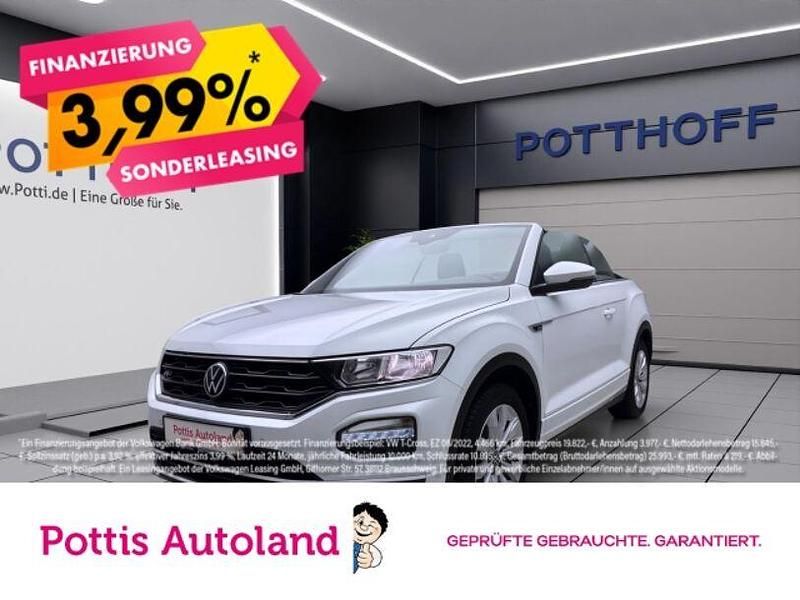 Weiss Gebraucht 2022 VW T-Roc R-line SUV | 25.777 € (Guter Preis) - Bild 1/4