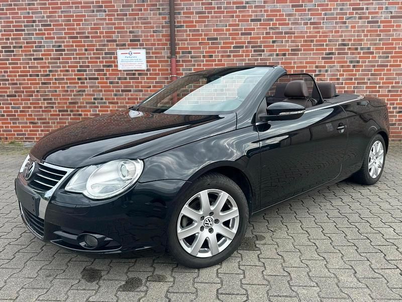 Schwarz Gebraucht 2009 VW Eos Edition Cabrio | 3.590 € (Superpreis) - Bild 1/4