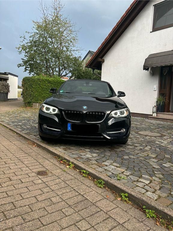 Schwarz Gebraucht 2015 BMW 220 M Sport Cabrio | 18.000 € (Superpreis) - Bild 1/4