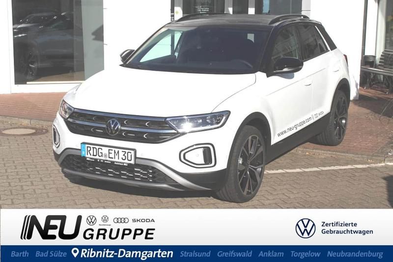 Gebraucht VW T-Roc Style 150 PS (110 kW) 2025 Pure white schwarz SUV