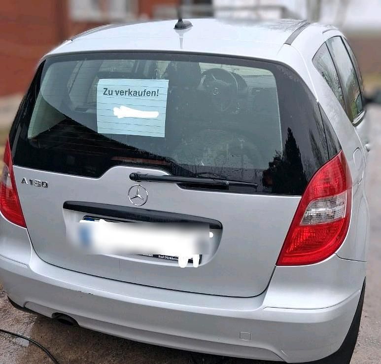 Gebraucht Mercedes A150 95 PS (69 kW) 2008 Silber Kleinwagen