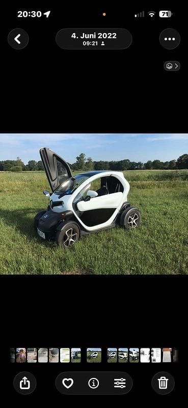 Weiß Gebraucht 2016 Renault Twizy Kleinwagen | 4.200 € (Guter Preis) - Bild 1/4