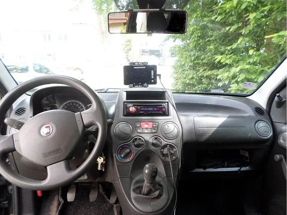 Gebraucht Fiat Panda Active 54 PS (39 kW) 2010 Schwarz Kleinwagen