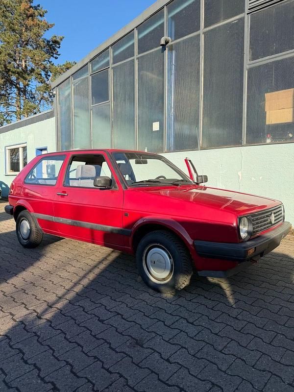 Brugt VW Golf II 54 HK (39 kW) 1990 Rød Hatchback