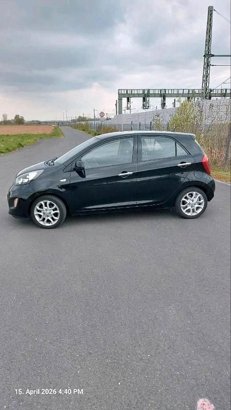 Gebraucht Kia Picanto 69 PS (50 kW) 2011 Schwarz Kleinwagen
