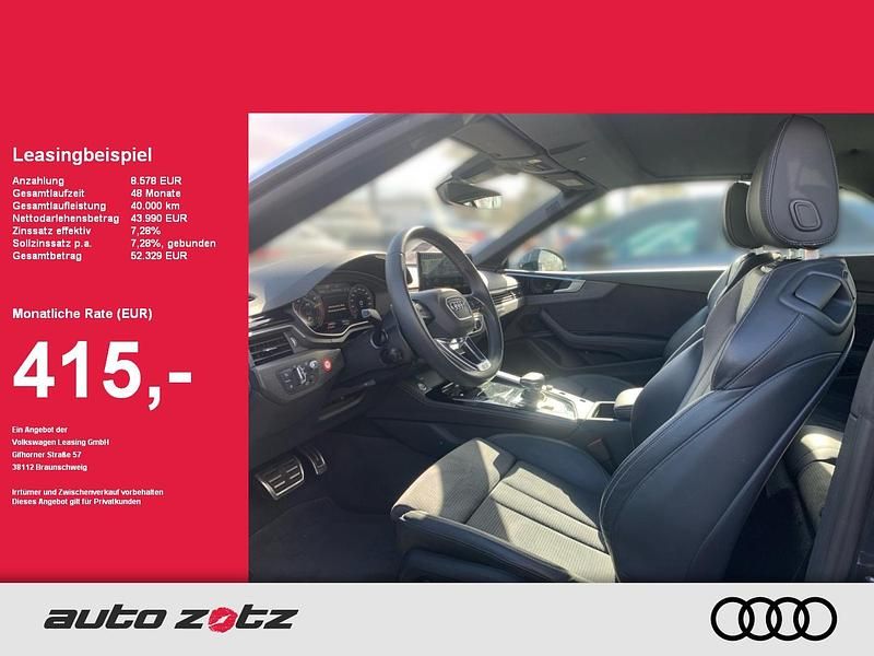 Gebraucht Audi A5 Cabriolet Advanced Plus 204 PS (150 kW) 2023 Manhattangrau metallic Cabrio