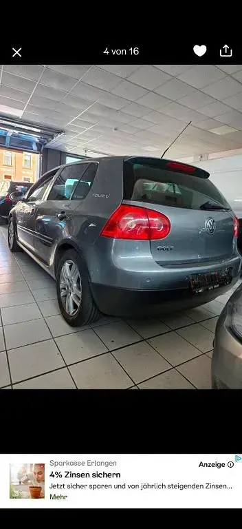 Gebraucht VW Golf V Comfortline 102 PS (75 kW) 2007 Grau Limousine