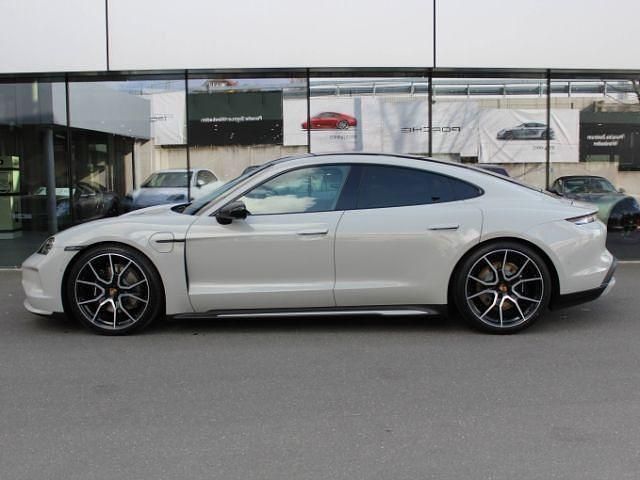 Neu Porsche Taycan Black Edition 319 kW (435 PS) 2026 Kreide (weiss) Limousine
