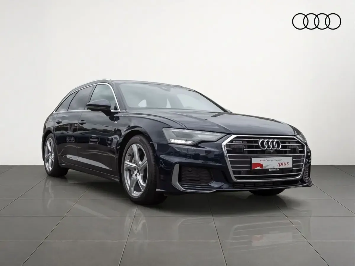 Gebraucht Audi A6 S-Line 299 PS (219 kW) 2023 Blau Kombi