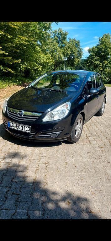 Schwarz Gebraucht 2009 Opel Corsa Limousine | 2.750 € (Guter Preis) - Bild 1/4