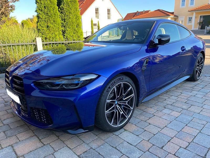 Blau Gebraucht 2023 BMW M4 Competition Edition Coupé | 77.500 € (Guter Preis) - Bild 1/4