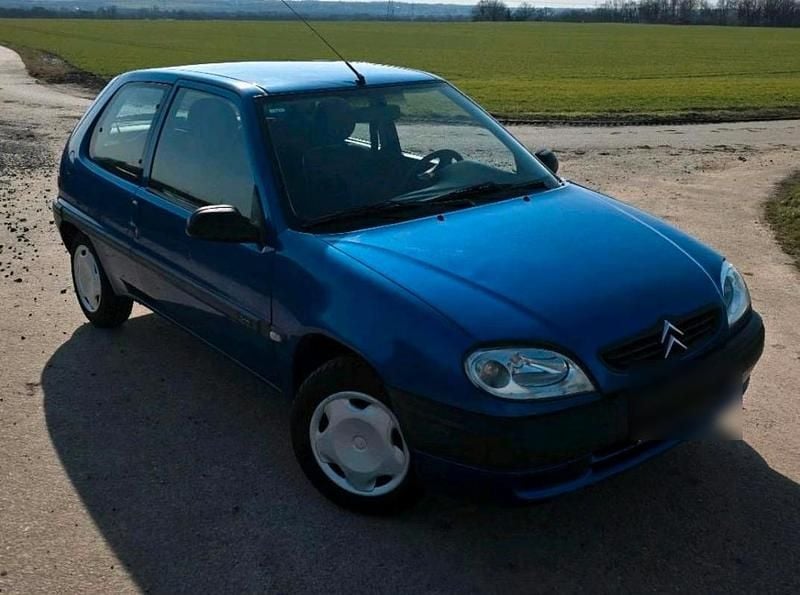 Gebraucht Citroën Saxo 60 PS (44 kW) 2001 Blau Kleinwagen